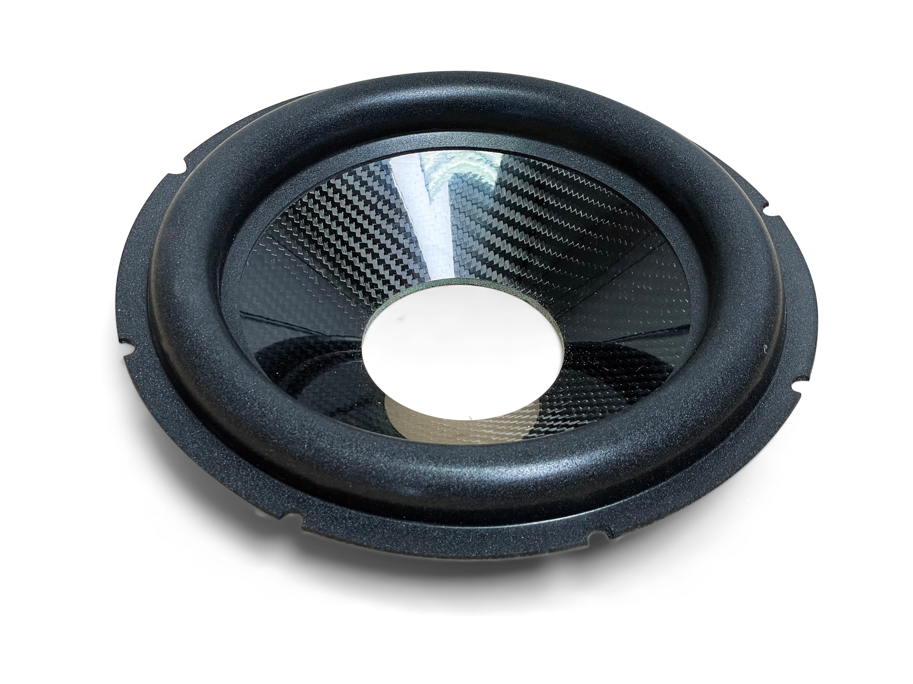 10″ Carbon Fiber Subwoofer Cone - Big Roll - 3″ Opening