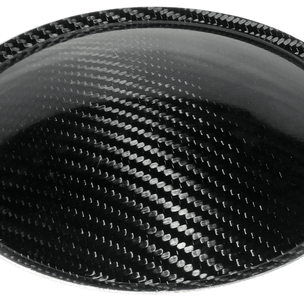 6.54" (166mm) Carbon Fiber Speaker Subwoofer Dust Cap