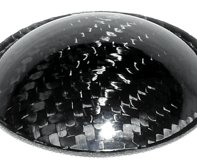 2.13" (54mm) Carbon Fiber Speaker Subwoofer Dust Cap