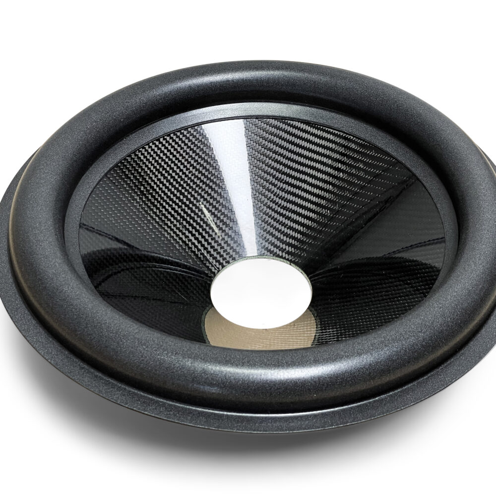 15″ Carbon Fiber Subwoofer Cone - Big Roll - 3″ Opening