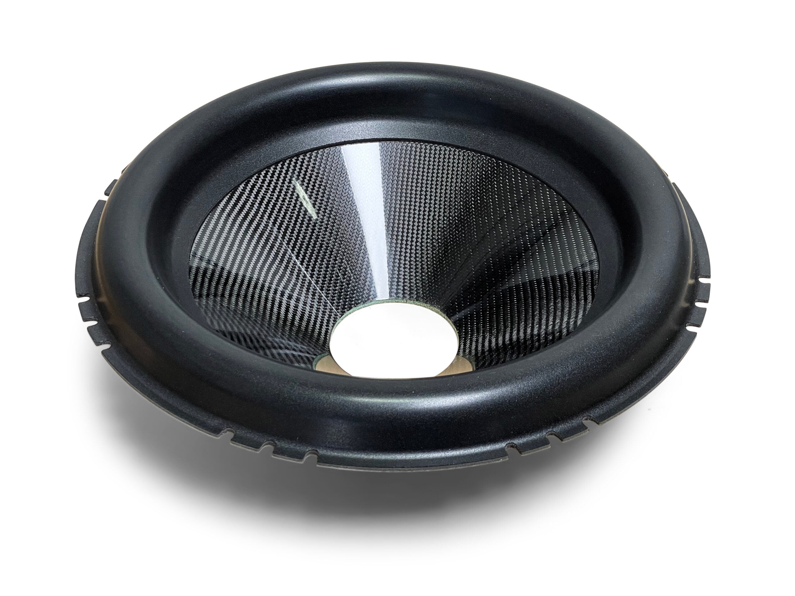 18″ Carbon Fiber Subwoofer Cone - Big Roll - 4″ Opening